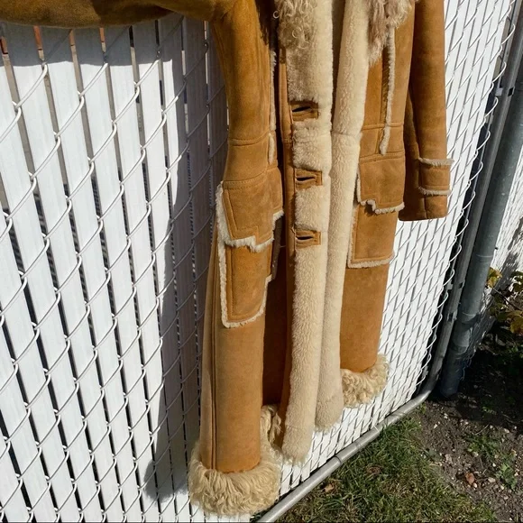 Vintage Sheepskin Penny Lane Jacket - Picture 12 of 16